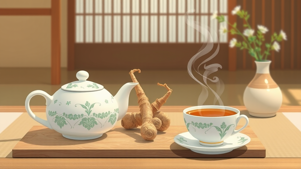 우엉차의 주요 성분과 효능